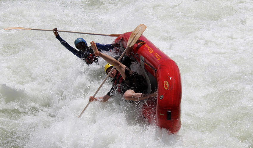 White Water Rafting On River Nile In Uganda