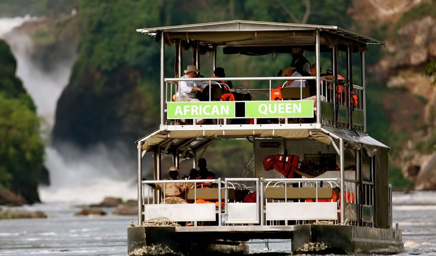 Murchison Falls Launch Cruise And Top Of The Falls Tour