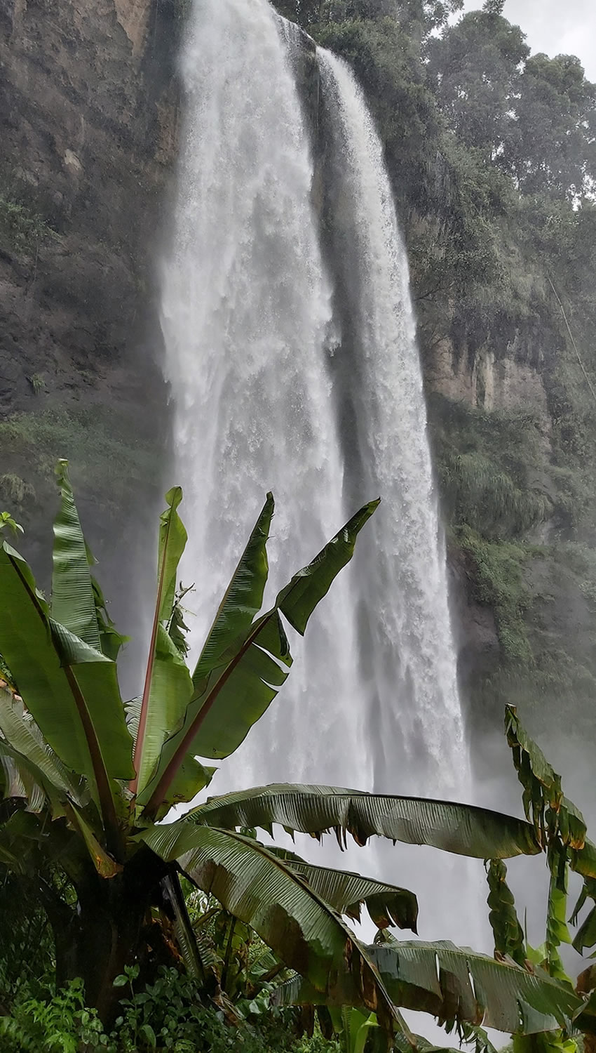 Visiting Sipi Falls