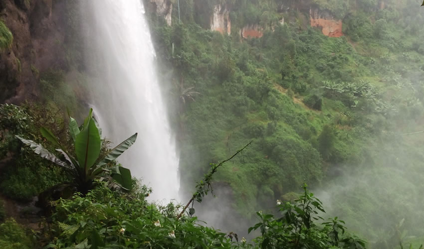 Visiting Sipi Falls In Uganda