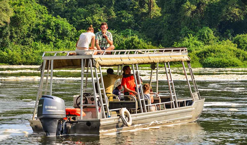 Boat Cruise in Uganda