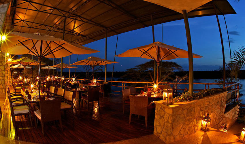 chobe safari lodge restaurant menu