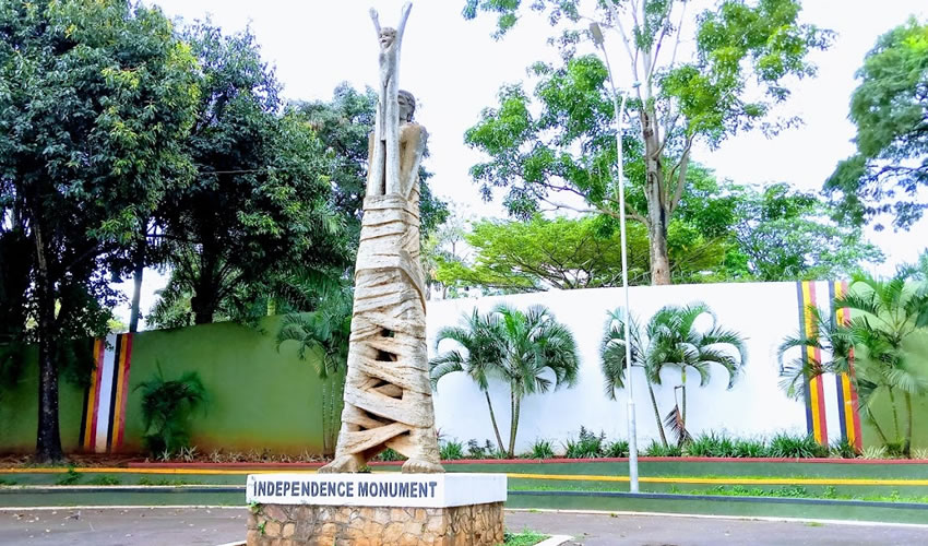 The Independence Monument is one of the Top 11 Tourism Places To Visit on a Kampala City Tour