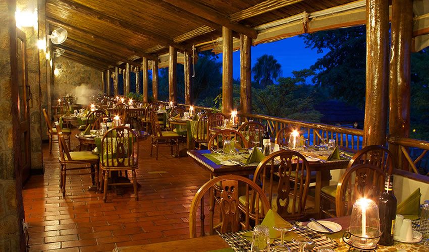 paraa safari lodge menu